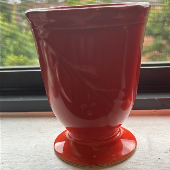 Red Ceramic Ice Cream Sundae Set* - Picture 11 of 14